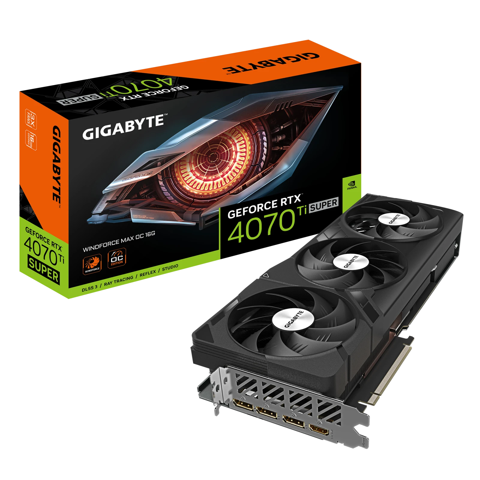 Gigabyte GeForce RTX 4070 Ti SUPER WINDFORCE MAX OC 16G